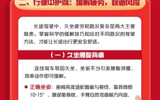 护航回家路，这份春运自驾安全攻略请查收