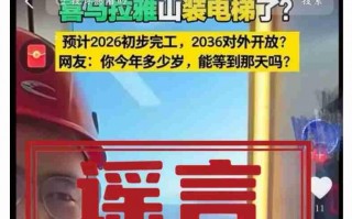 西藏举报今日辟谣：“珠峰安装电梯”图文视频系 AI 生成