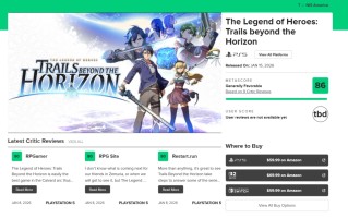 《英雄传说：界之轨迹》M站86分：战斗系统出色 故事无可挑剔