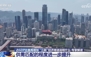 占GDP比重再增加 “三新”经济增速说明什么？