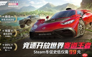 双旦好礼巨献！《极限竞速》系列Steam冬促来袭！