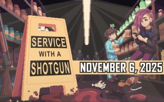 打工仔极限！《Service with a Shotgun》末日下的极限单人夜班 接客诉还要力抗殭尸