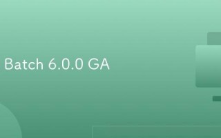 Spring Batch 6.0.0 GA