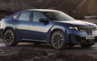 宝马第二款纯电轿跑SUV：iX4渲染图首曝，溜背造型、运动风格