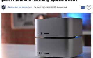 macOS Tahoe 26.2 将为 M5 Mac 带来大幅机器学习性能提升