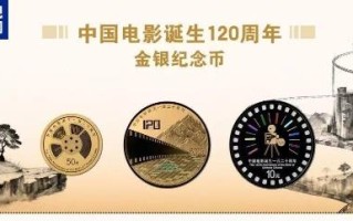 中国电影诞生120周年金银纪念币发行