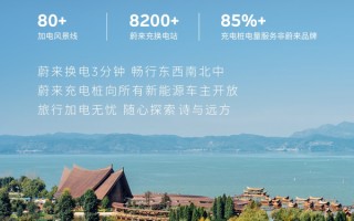 蔚来李斌中秋献祝福 发布“加电风景线”第十一条西双版纳线