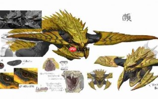 霸气煌雷龙与锁刃龙！《怪物猎人：荒野》设计草图公开