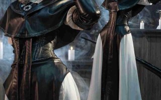 《艾尔登法环：黑夜君临》修女绝美Cos！纤细腰肢很性感