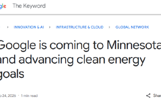 谷歌宣布将新建数据中心：承诺电费全包不涨价 绿电+储能齐推进